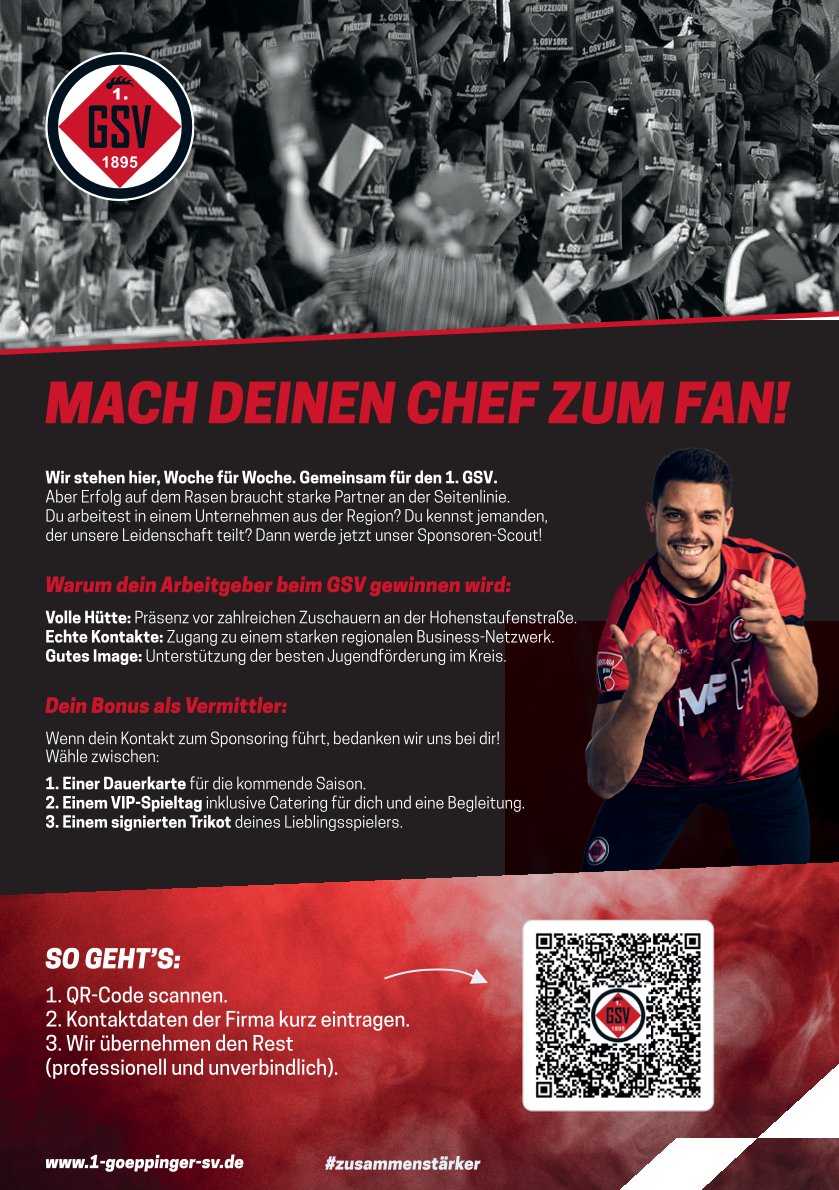 Mach deinen Chef zum Fan!