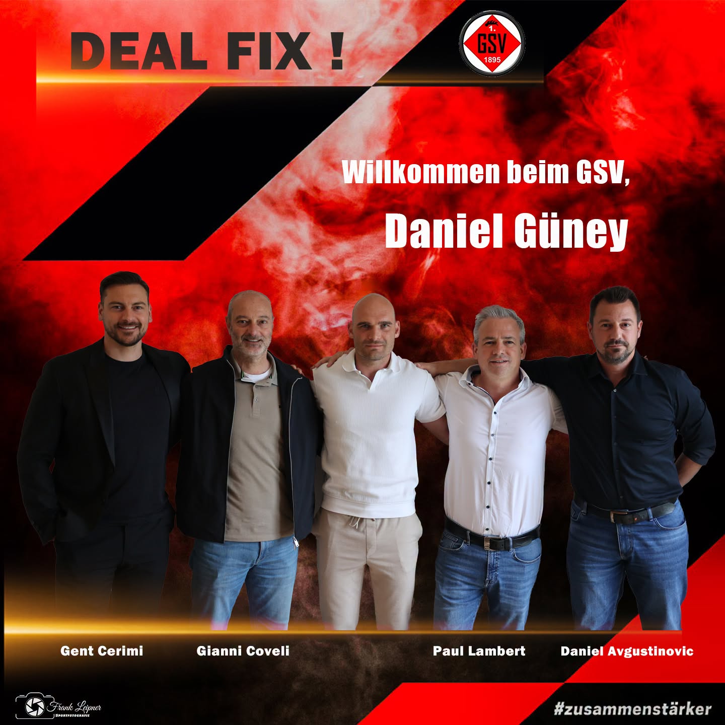 Daniel Güney wird neuer Cheftrainer des GSV